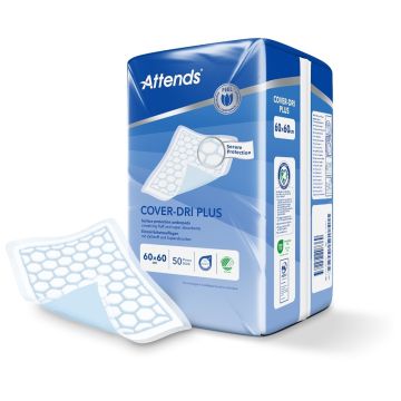 Attends Cover-Dri Plus vuodesuoja 60x60 cm 50 kpl