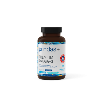 Puhdas+ Premium Omega-3 600 mg 90 kaps