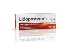 LIDOPOSTERIN rektaalivoide 50 mg/g asetin 25 g
