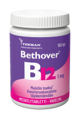Bethover B12 1 mg Vadelma 150 TABL