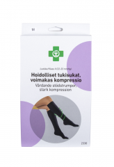 Apteekki hoid tukisukat voim kompr S (lk. II) musta 1 pari